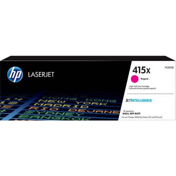 Картридж HP 415X W2033X для HP Color LaserJet Pro M454 Series