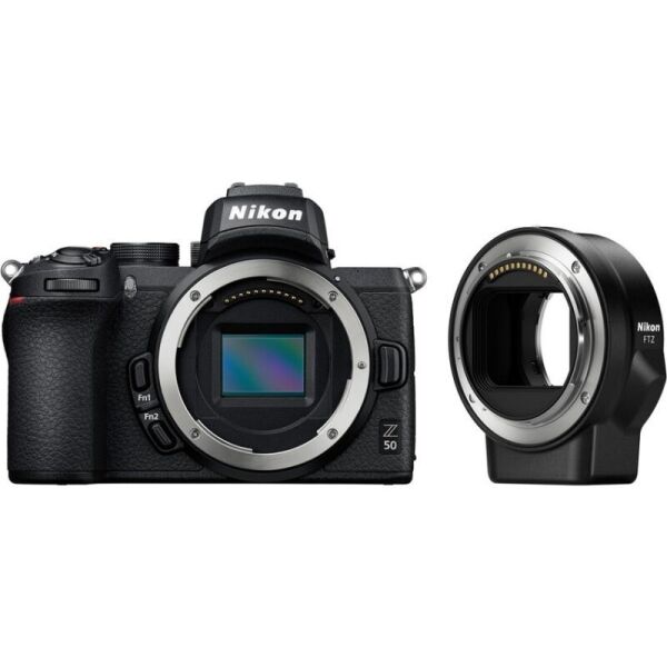 Беззеркальный фотоаппарат Nikon Z50 + FTZ Adapter Kit